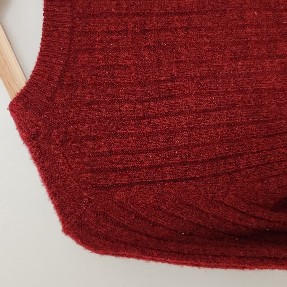 Old Navy Red Ribbed Sweater - Picture 5 of 6